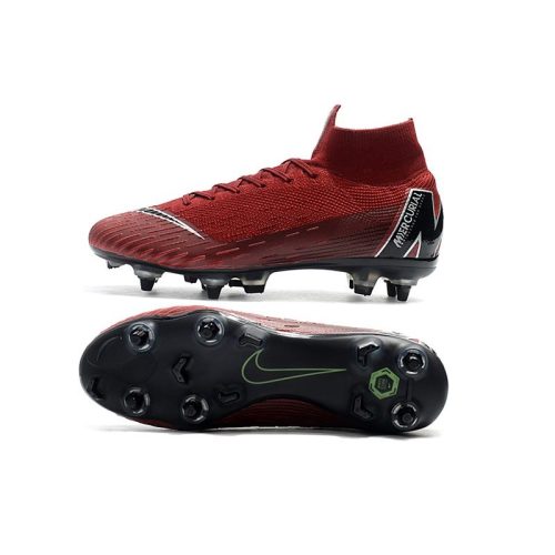 Nike Mercurial SUPERFLY 6 ELITE SG-PRO Anti-Clog Rojo Negro_3.jpg